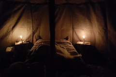 Zelt in der Nacht